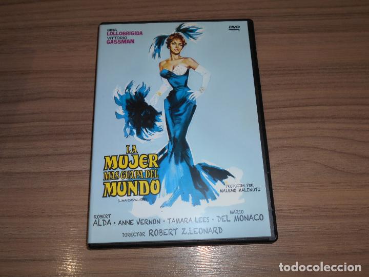 Cine: La MUJER MAS GUAPA del MUNDO DVD Gina lollobrigida VITTORIO GASSMAN Como NUEVA