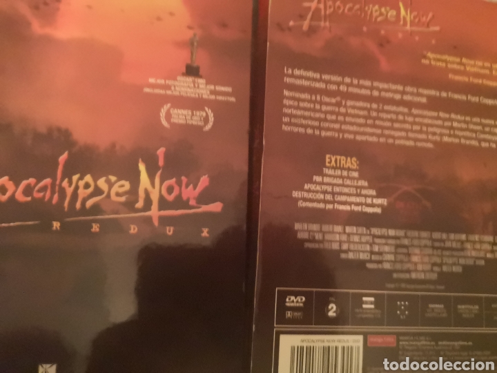 Kino: Apocalypse Now. Remasterizada con 49 minutos m&aacute;s