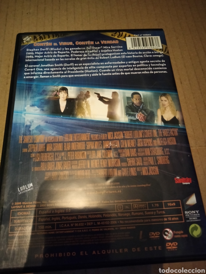 Cine: El factor hades dvd -149 - Foto 2
