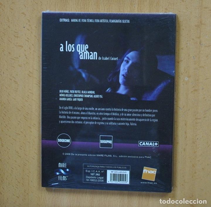 Cine: A LOS QUE AMAN - DVD - Foto 2