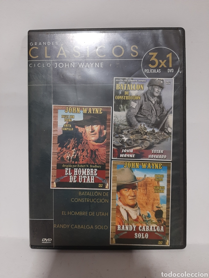 Cin&eacute;ma: DVS19 ciclo John Wayne III - DVD SEGUNDAMANO TAPA FINA