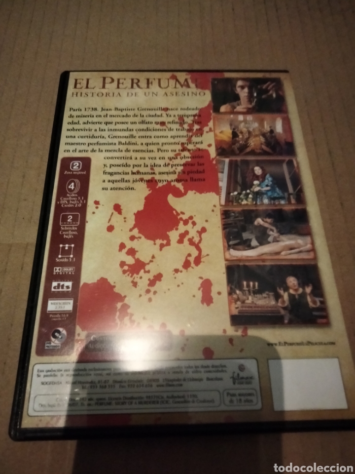 Cine: El perfume dvd - 413 - Foto 2