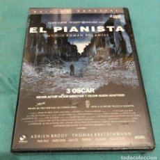 Cine: PELICULA DVD EL PIANISTA EDICION ESPECIAL ROMAN POLANSKI ADRIEN BRODY POLONIA SEGUNDA GUERRA MUNDIAL. Lote 303195623