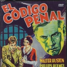 Cine: EL CODIGO PENAL DVD -.EL ALCAIDE LE DA UNA SEGUNDA OPORTUNIDAD, PERO...
