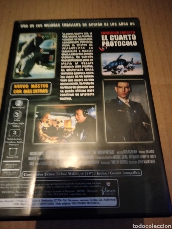 Cine: El cuarto protocolo dvd -149 - Foto 2