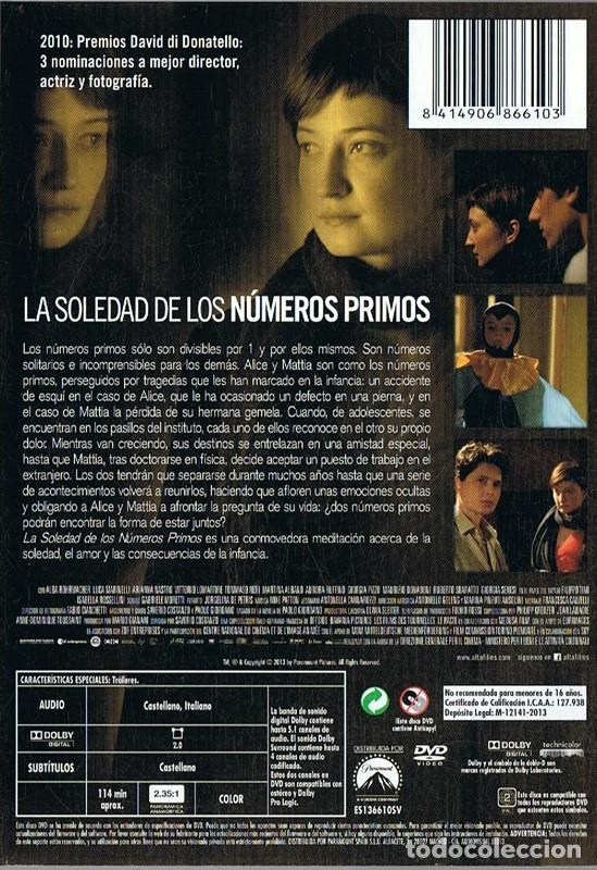 Cine: LA SOLEDAD DE LOS N&Uacute;MEROS PRIMOS - Foto 2