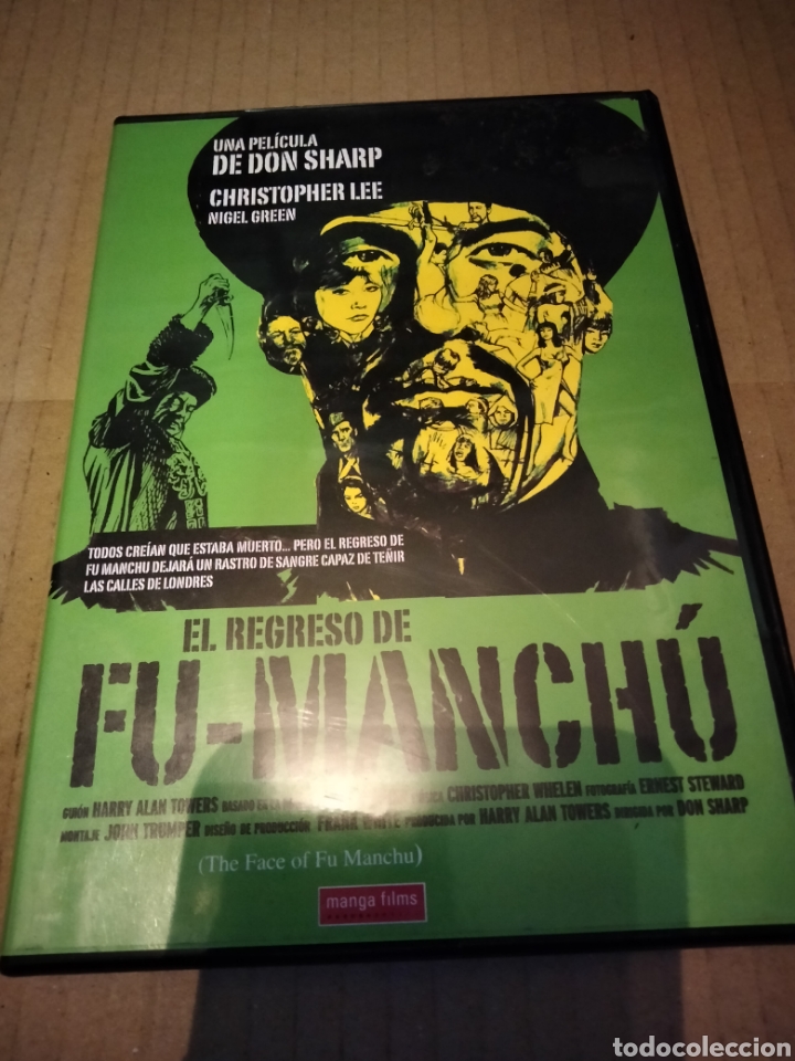Kino: El regreso de fu manch&uacute; dvd -182