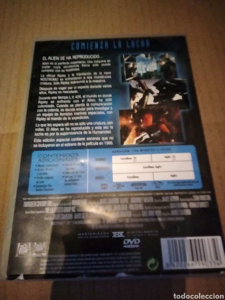 Cine: Aliens dvd ------ 214 - Foto 2