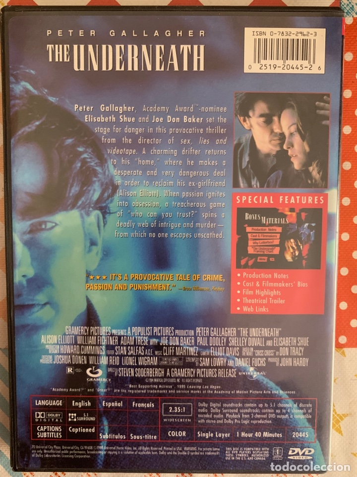 Cine: Bajos fondos (The underneath, Steven Soderbergh, 1995) - Foto 2