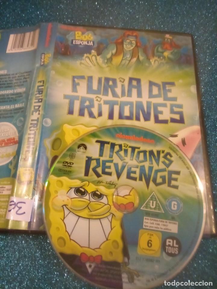 Cine: Pelicula dvd furia de tritones Bob esponja