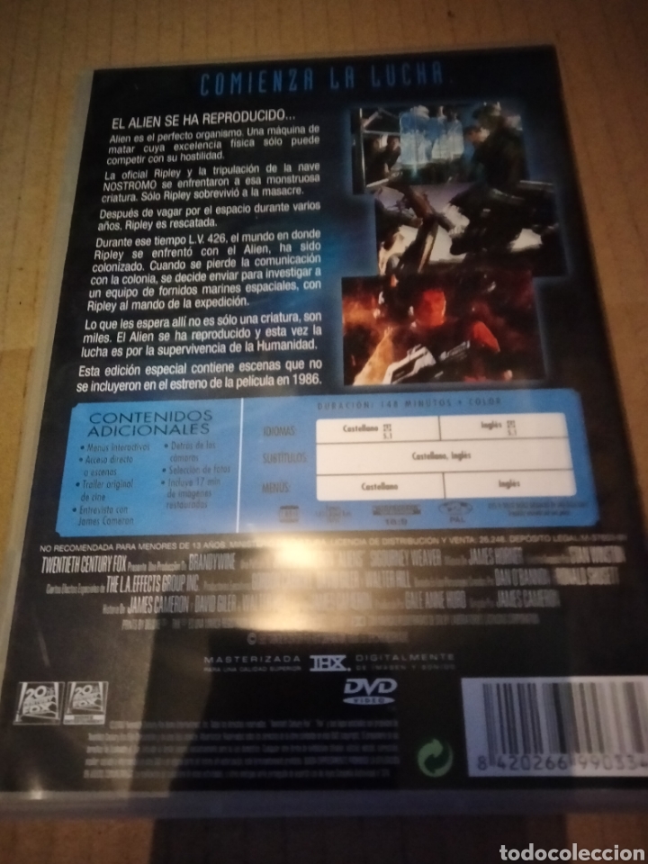 Cine: Aliens dvd -10 - Foto 2