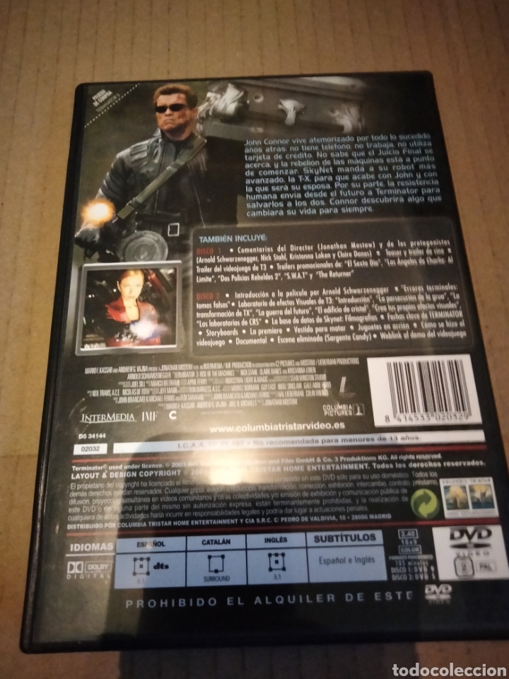 Cine: Terminator 3 dvd -229 - Foto 2