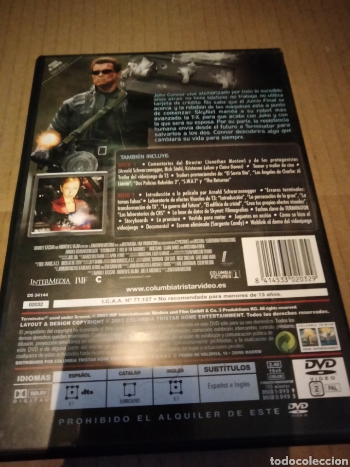 Cine: Terminator 3 dvd -229 - Foto 2