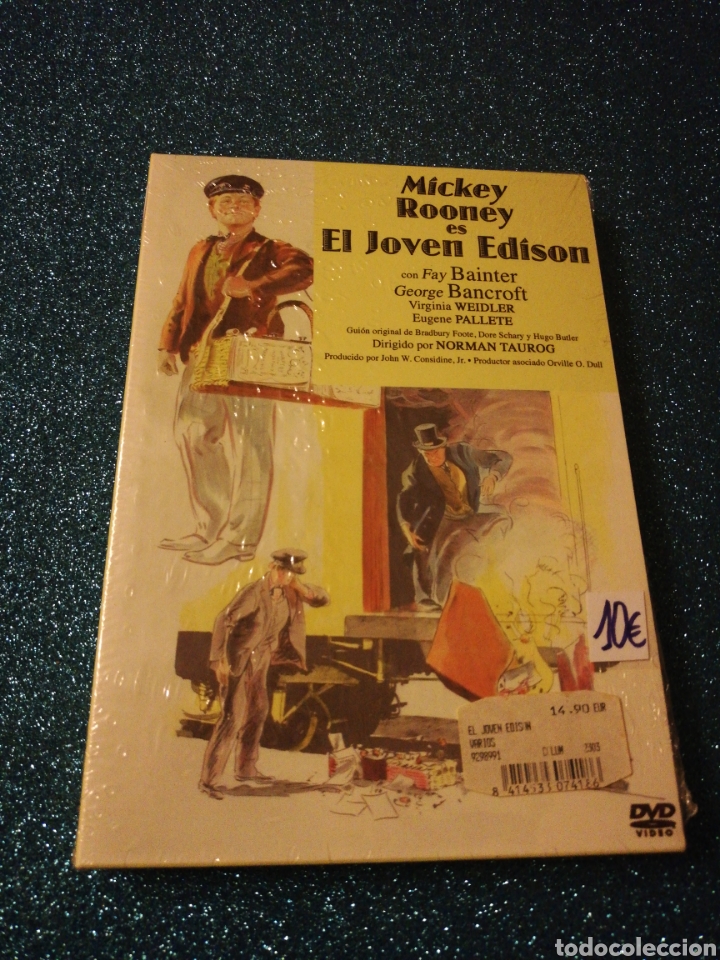 Cinema: El joven Edison Dvd PRECINTADO Edici&oacute;n Especial