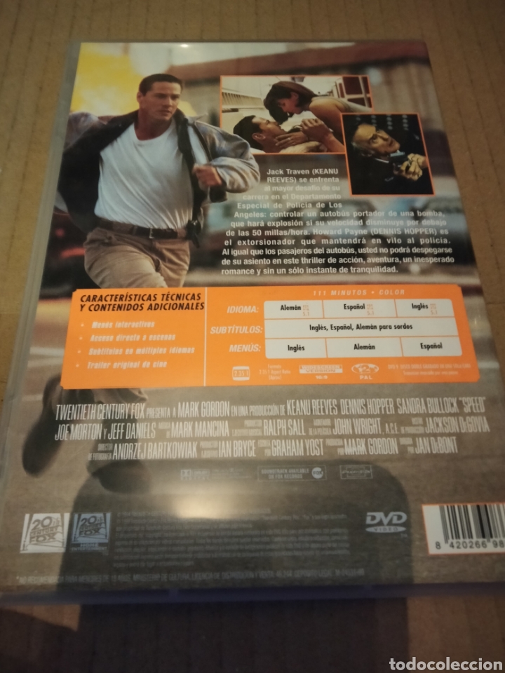 Cine: Speed dvd ----------- 123 - Foto 2