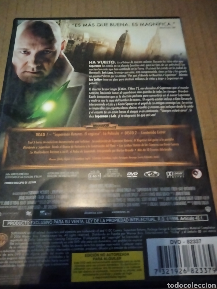 Cine: Superman returns Ed 2 dvd -123 - Foto 2