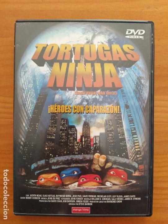 DVD TORTUGAS NINJA - ¡HEROES CON CAPARAZON! - JUDITH HOAG - ELIAS KOTEAS (W7) (Cine - Películas - DVD)