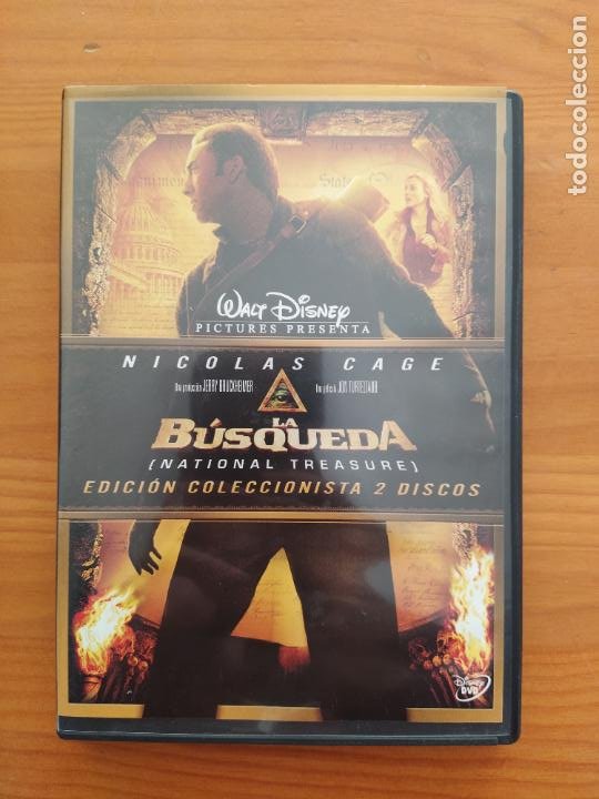 DVD LA BUSQUEDA - EDICION COLECCIONISTA 2 DISCOS - NICOLAS CAGE (X7) (Cine - Películas - DVD)