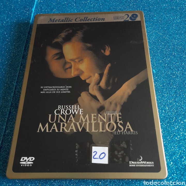 Cine: Una mente maravillosa DVD Edici&oacute;n especial Steelbook. Caja met&aacute;lica.