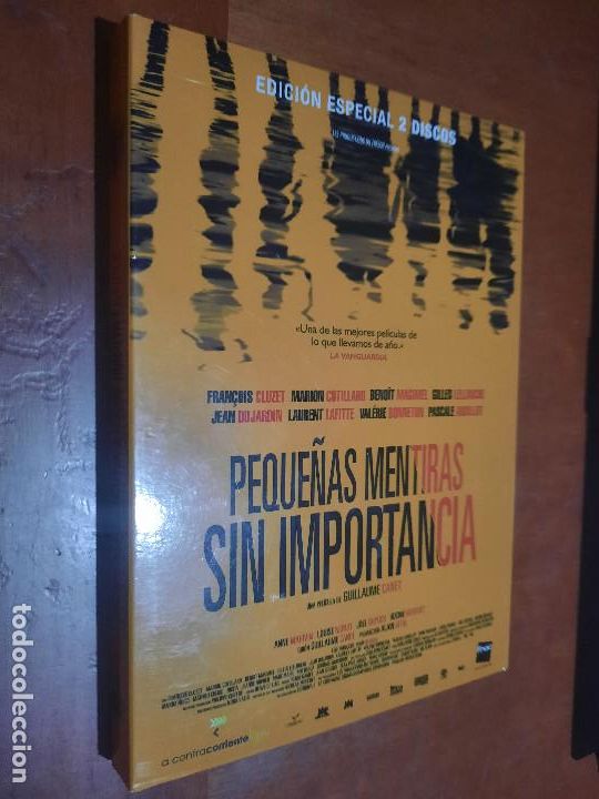 Kino: PEQUE&Ntilde;AS MENTIRAS SIN IMPORTANCIA. GILLAUME CANET. DVD EN BUEN ESTADO. EDICI&Oacute;N 2 DISCOS
