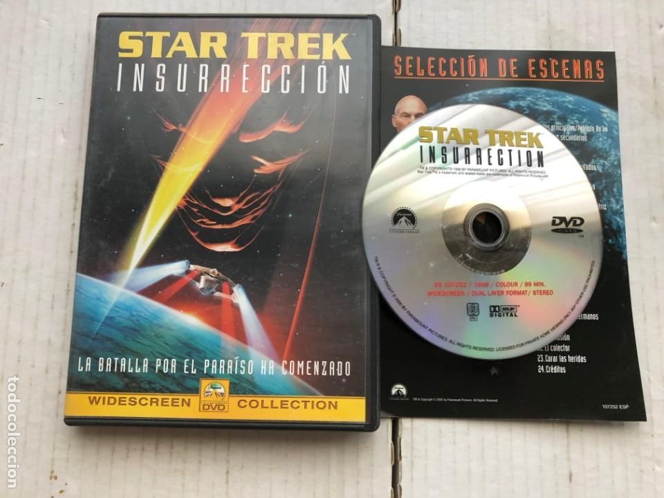 Cine: STAR TREK INSURRECCION INSURRECTION STARTREK - DVD KREATEN