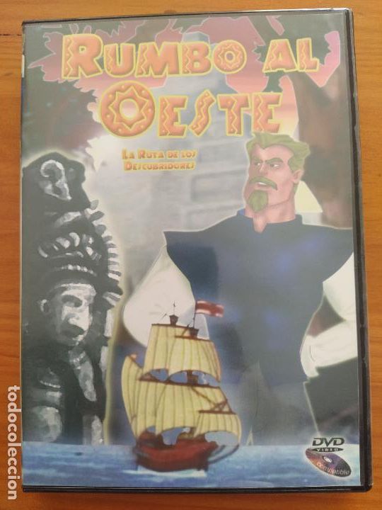 Cine: DVD RUMBO AL OESTE - LA RUTA DE LOS DESCUBRIDORES (5U)
