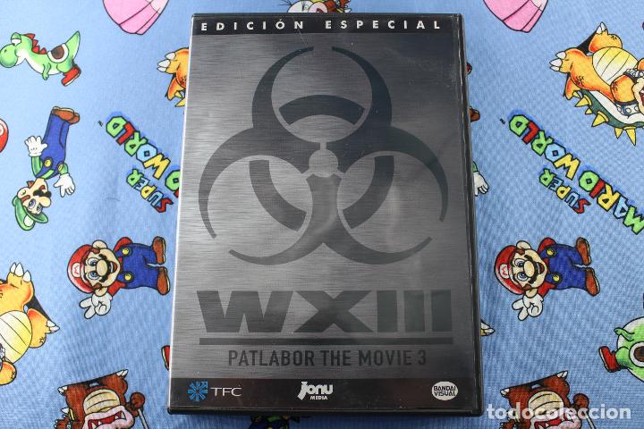 Cine: PELICULA DVD ANIME MANGA WXIII PATLABOR THE MOVIE 3 EDICION ESPECIAL MUY BUEN ESTADO