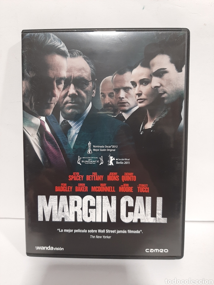 Cinema: S528 Margin Call DVD SEGUNDAMANO