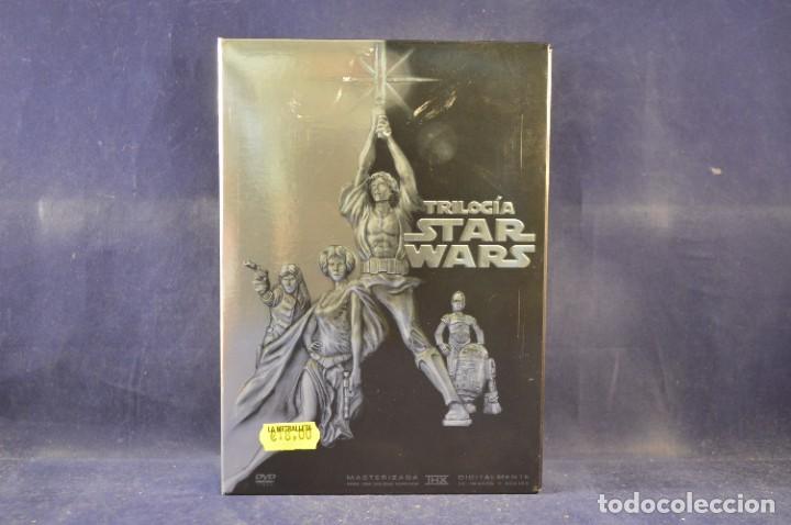 Cine: STAR WARS: TRILOG&Iacute;A - IV UNA NUEVA ESPERANZA, V IMPERIO CONTRAATACA, VI EL RETORNO DEL JEDI - 4 DVD