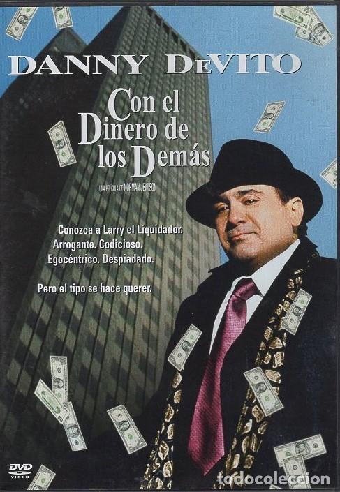Cine: CON EL DINERO DE LOS DEMAS DVD - SIN DUDA, UNA DE LAS MEJORES ACTUACIONES DE D. DE VITO