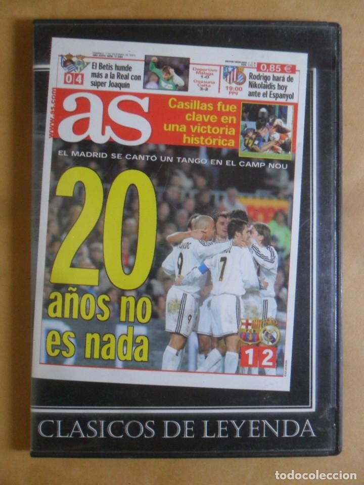 Cin&eacute;ma: DVD - CLASICOS DE LEYENDA - FUTBOL: BARCELONA / REAL MADRID - 6 DE DICIEMBRE DE 2003 - 20 A&Ntilde;OS NO E