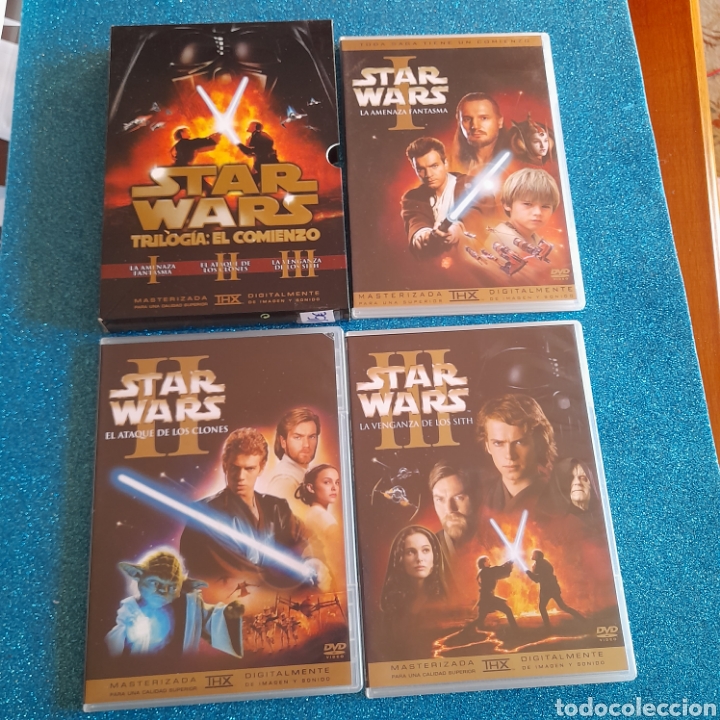 Cine: Star Wars trilog&iacute;a el comienzo DVD.