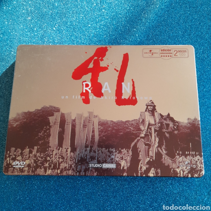 Cine: Ran Edici&oacute;n especial 2 discos DVD Steelbook. Caja met&aacute;lica.