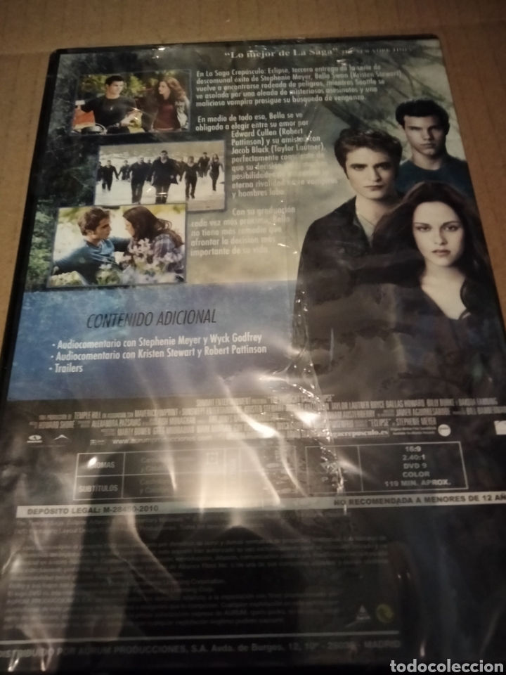Cine: Eclipse dvd Nuevo - 800 - Foto 2