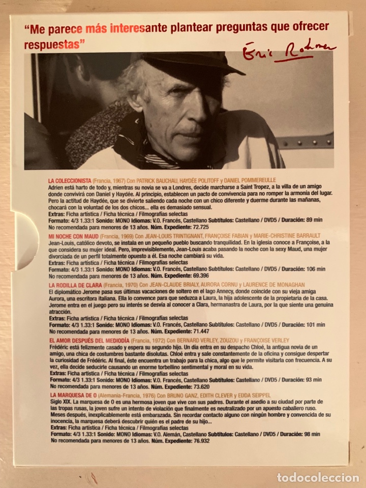 Cine: PACK ROHMER ESSENTIAL - Foto 2