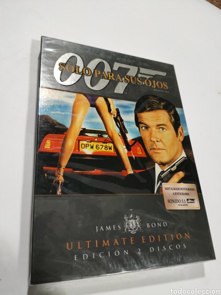 Cin&eacute;ma: ND2 007 solo para sus ojos DVD NUEVO PRECINTADO