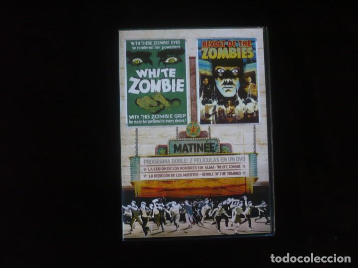 Cine: la rebelion de los muertos + la legion de los hombres sin alma - con libreto - dvd como nuevo