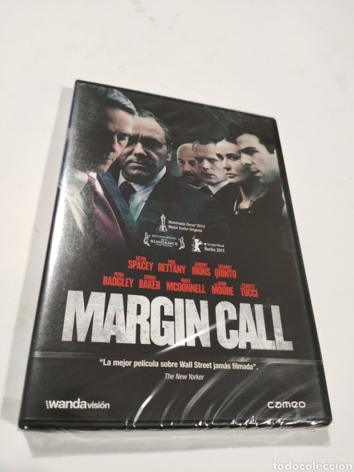 Cinema: ND10 margin call DVD NUEVO PRECINTADO