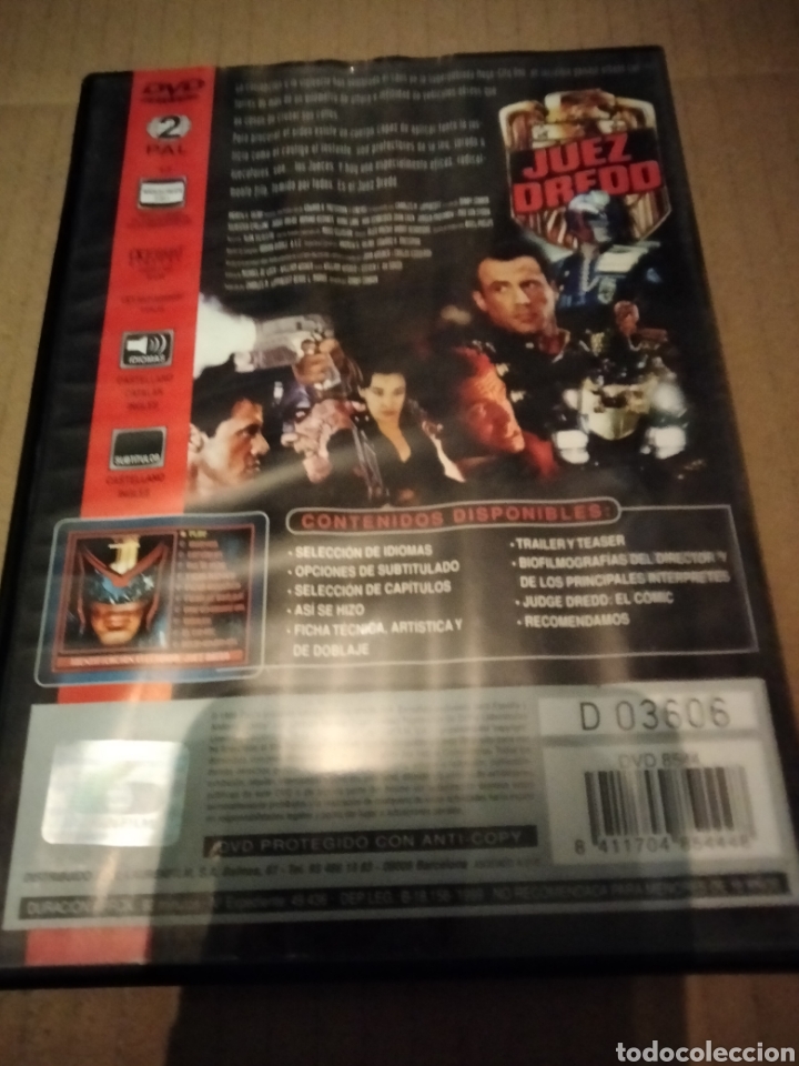 Cine: Juez dredd dvd --------------- 8 - Foto 2