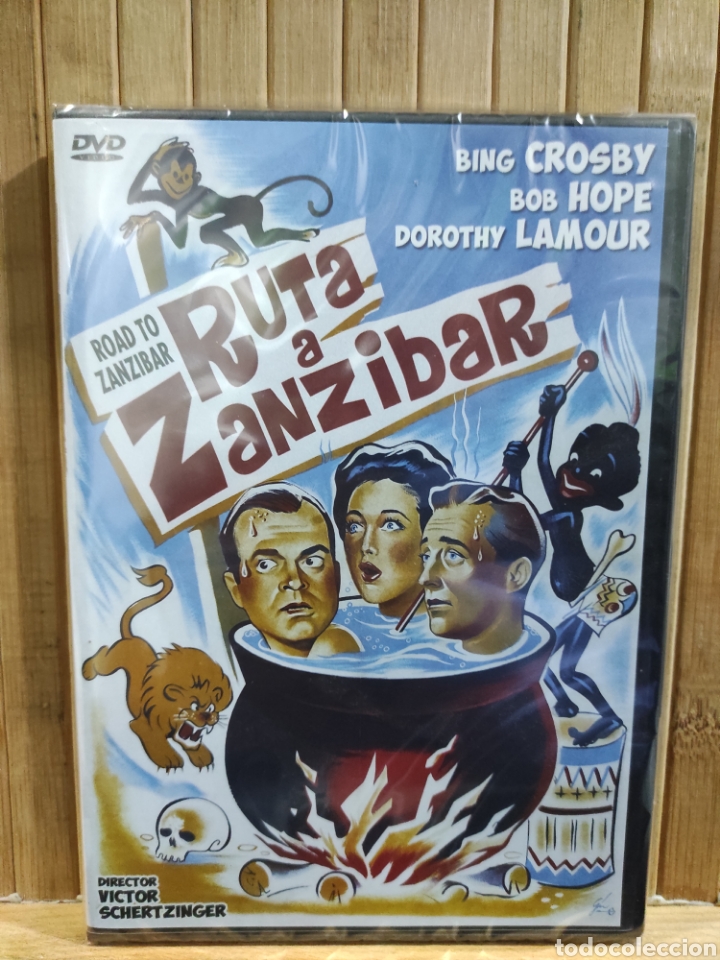 Cine: RUTA A ZANZ&Iacute;BAR DVD PRECINTADO