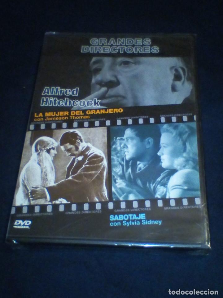 Cinema: DVD 2 Peliculas (La Mujer del Granjero y Sabotaje) Nueva, con precinto Original (Ver otra foto).
