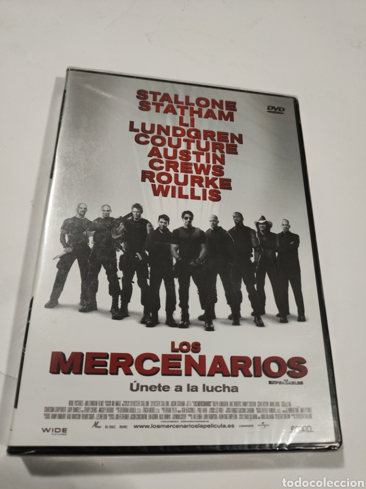 Cin&eacute;ma: ND12 LOS MERCENARIOS DVD NUEVO PRECINTADO
