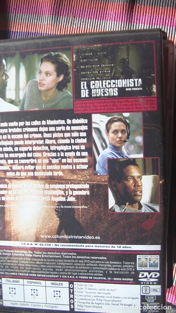 Cinema: DVD. EL COLECCIONISTA DE HUESOS