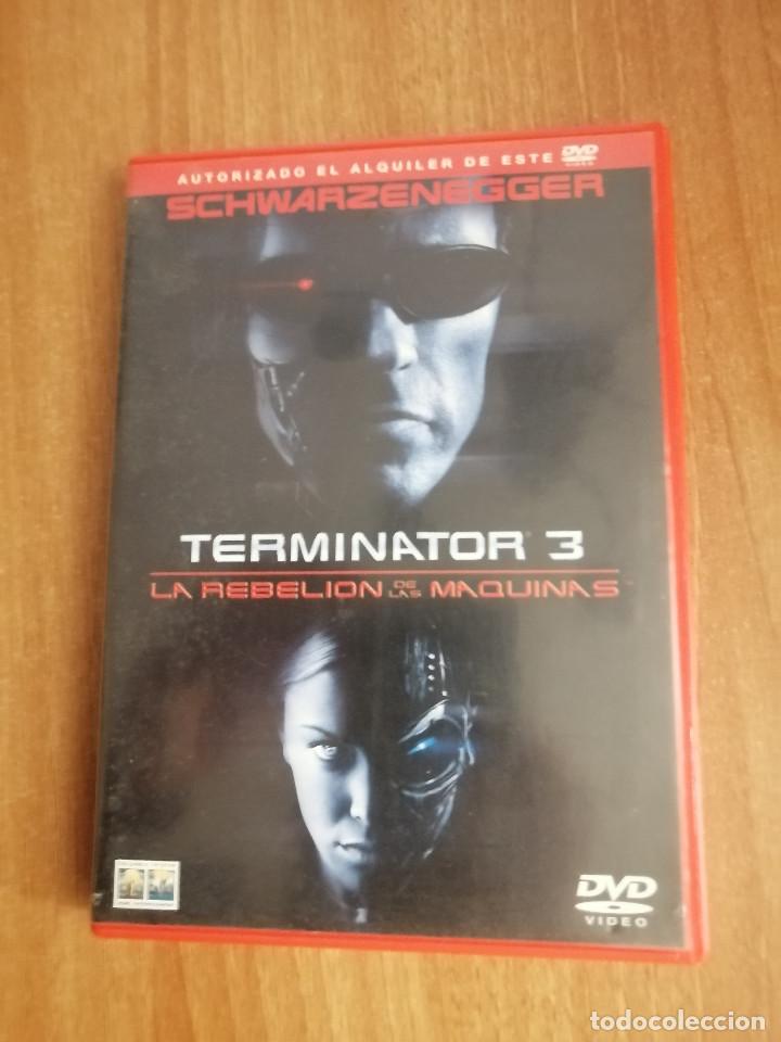 Cine: DVD SCHWARZENEGGER - TERMINATOR 3- LA REBELION de las MAQUINAS