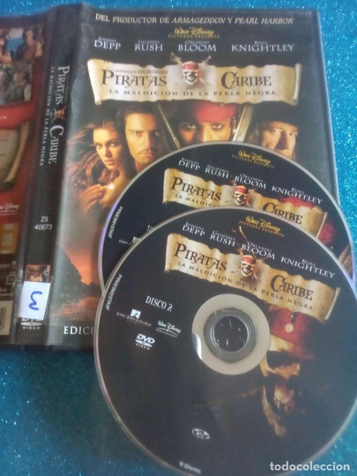 Cine: Pelicula dvd piratas del caribe la maldici&oacute;n de la perla negra