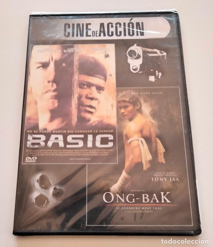 Cine: DVD 2 PEL&Iacute;CULAS BASIC - ONG-BAK. PRECINTADA. - Foto 1