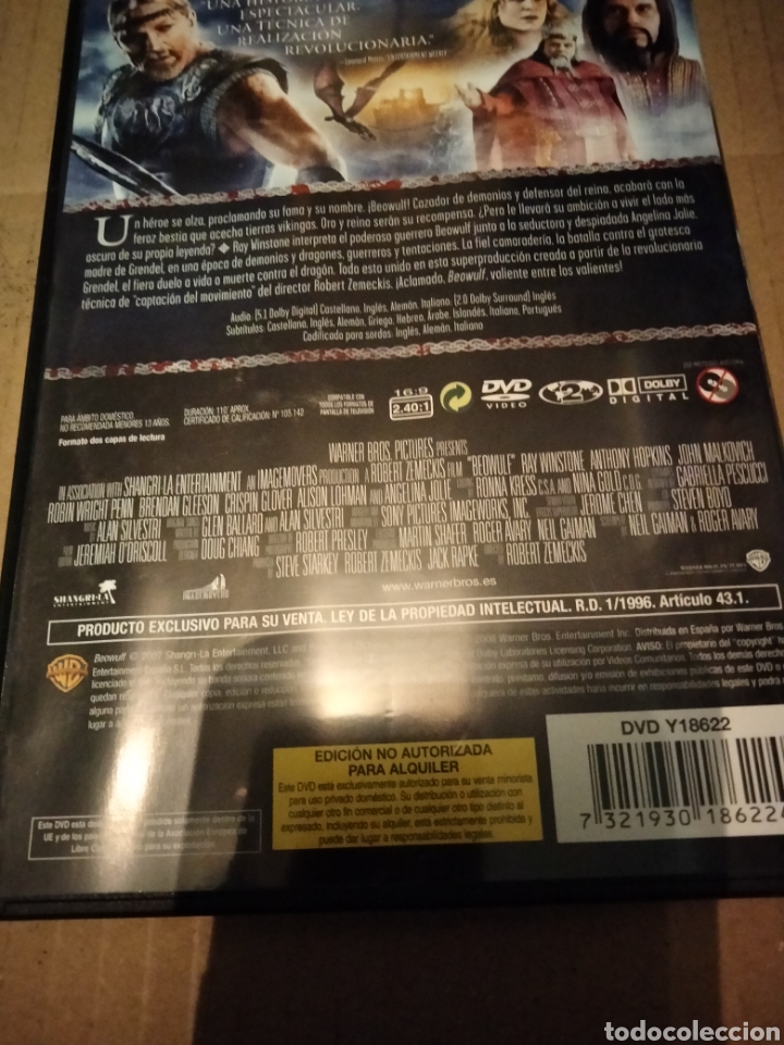 Cine: Beowulf dvd ---- 123 - Foto 2