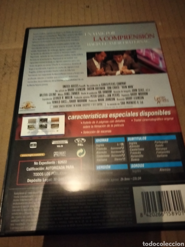 Cine: Rain Man dvd -----18 - Foto 2