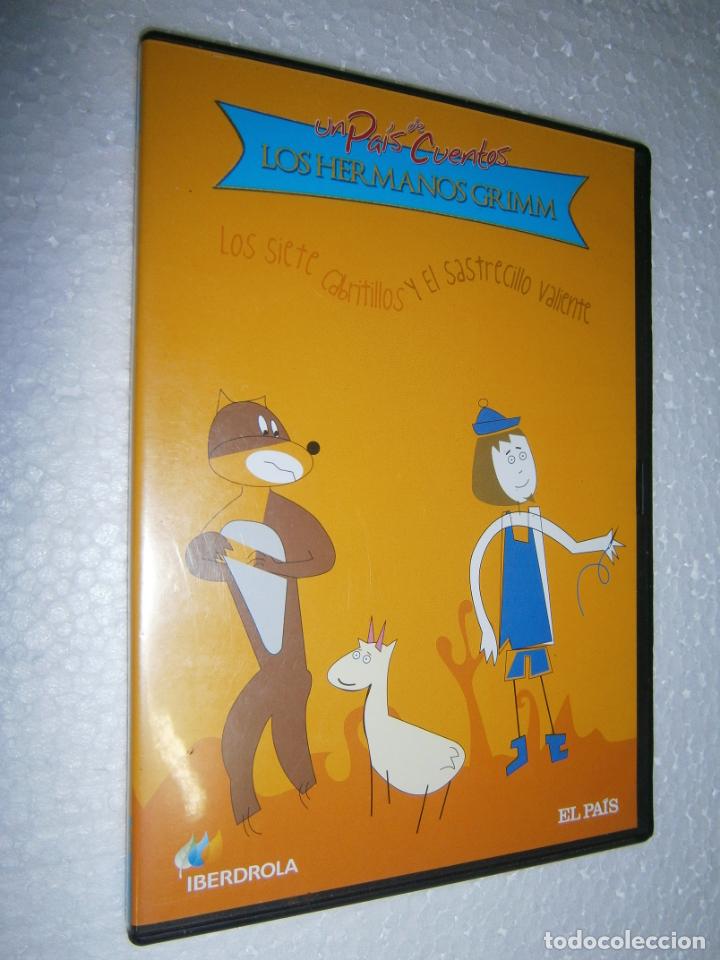 Cinema: PELICULA DVD - LOS HERMANOS GRIMM - LOS SIETE CABRITILLOS Y EL SASTRECILLO VALIENTE - ENVIO INCLUIDO