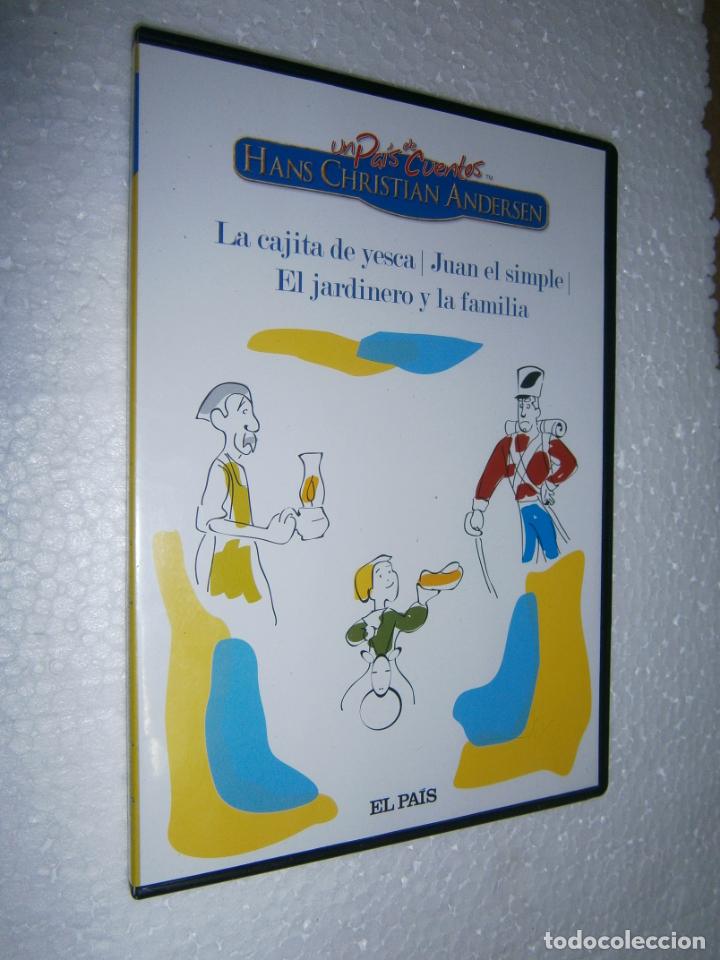 Cinema: PELICULA DVD - ANDERSEN - LA CAJITA DE YESCA, JUAN EL SIMPLE, EL JARDINERO - ENVIO INCLUIDO A ESPA&Ntilde;A